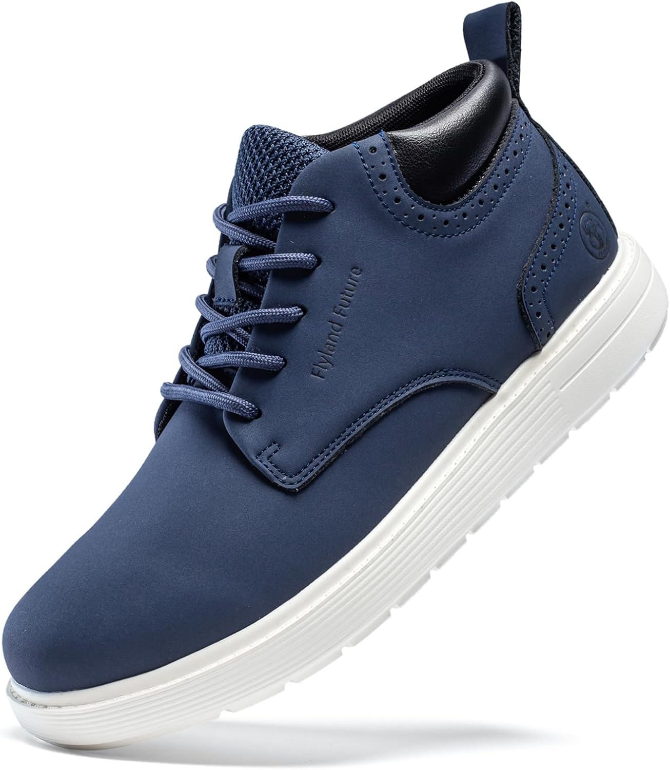 Мужские модные кроссовки FLYLAND, ботинки Чука из кожи, шнуровка, легкие вечерние ботинки, обувь для прогулок и вождения, синий
Мужские модные кроссовки FLYLAND, ботинки Чука из кожи, шнуровка, легкие вечерние ботинки, обувь для прогулок и вождения, синий