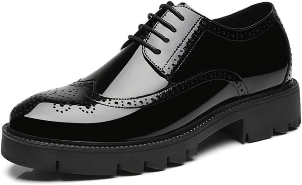 Мужские повседневные классические броги YGCEEIA, модные противоскользящие оксфорды для офиса и бизнеса, удобные, скуфовые обувные каблуки, черный
Мужские повседневные классические броги YGCEEIA, модные противоскользящие оксфорды для офиса и бизнеса, удобные, скуфовые обувные каблуки, черный