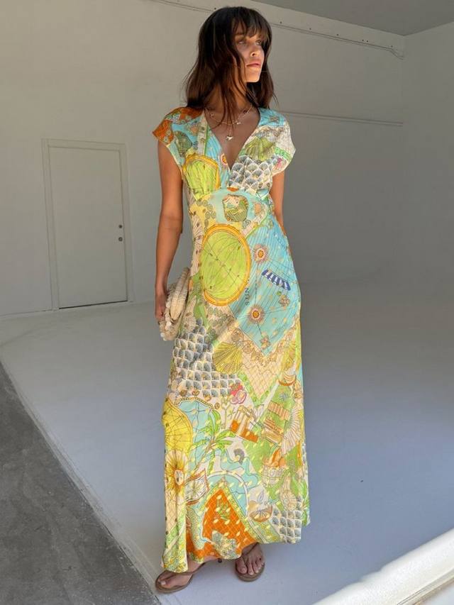 Платье Isla с рукавами-колокольчиками Elodie Never Fully Dressed, Multi
Платье Isla с рукавами-колокольчиками Elodie Never Fully Dressed, Multi