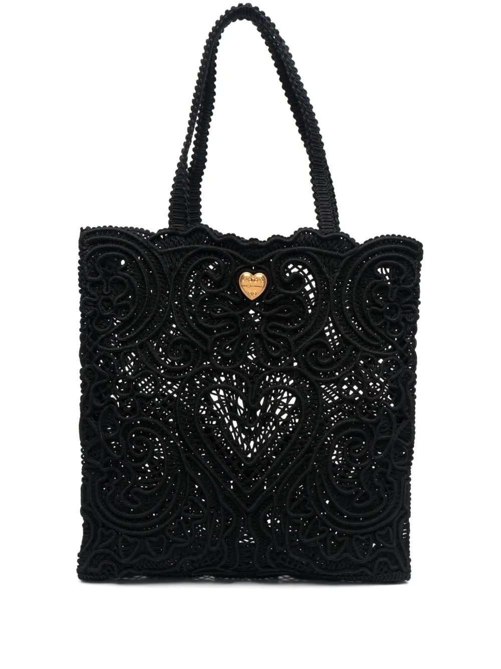 Сумка-тоут Beatrice с кружевом DOLCE & GABBANA, черный
Сумка-тоут Beatrice с кружевом DOLCE & GABBANA, черный