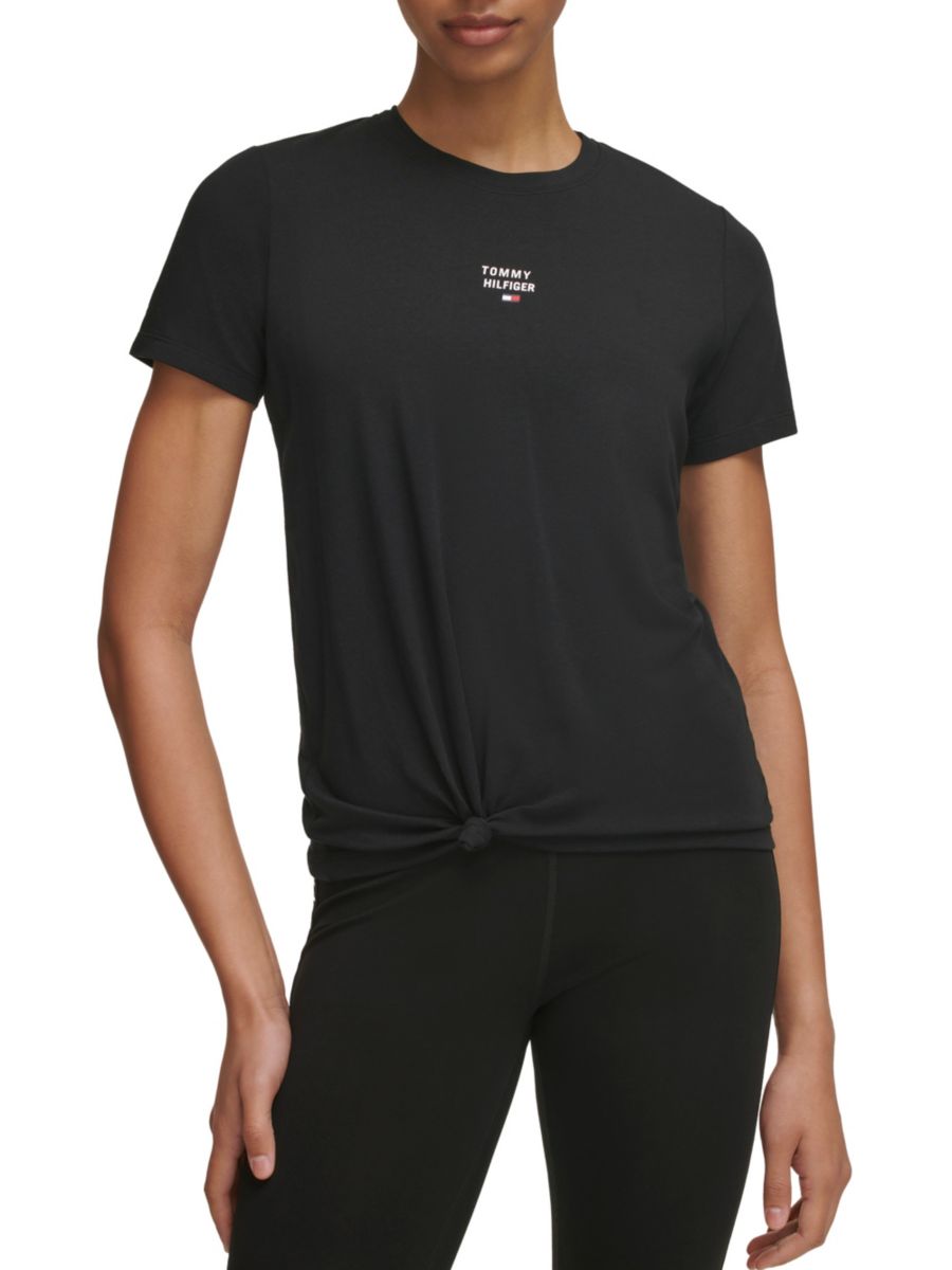 Футболка с логотипом спереди Tommy Hilfiger, черный
Футболка с логотипом спереди Tommy Hilfiger, черный