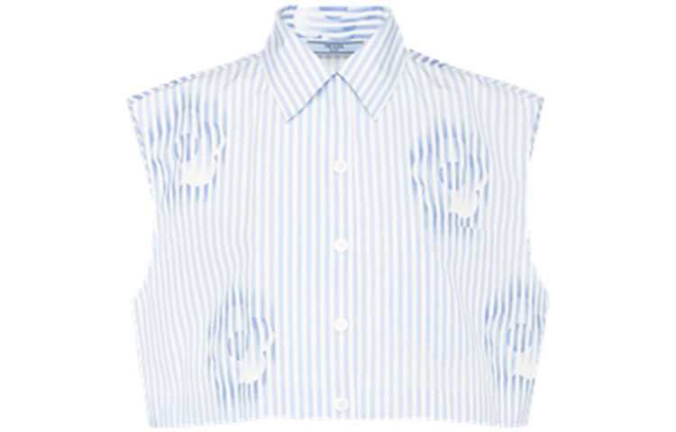 Рубашка женская небесно-голубая Prada
Рубашка женская небесно-голубая Prada