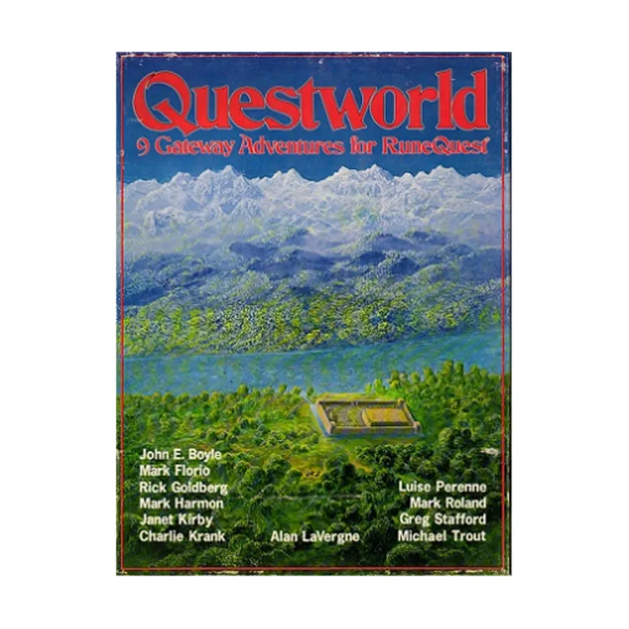 Бокс-сет Questworld, RuneQuest (Chaosium)
Бокс-сет Questworld, RuneQuest (Chaosium)