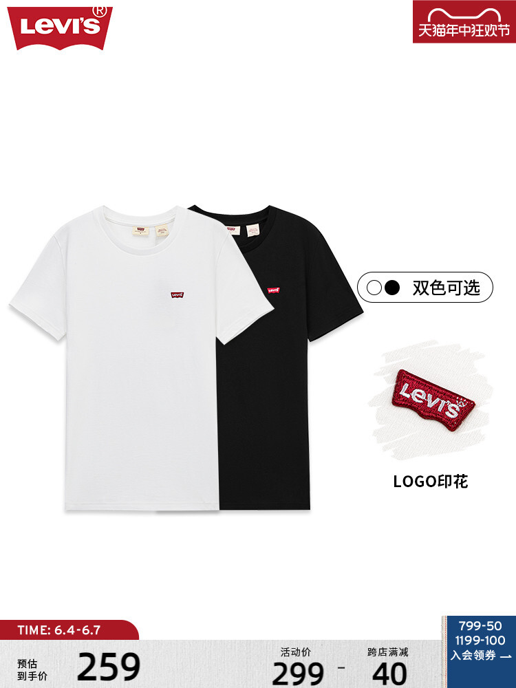 Футболка женская Levi's с короткими рукавами, белый
Футболка женская Levi's с короткими рукавами, белый