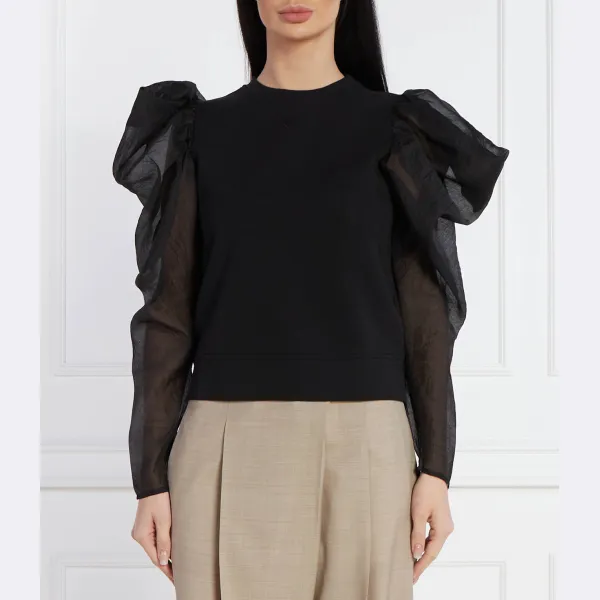 Блузка стандартного кроя Karl Lagerfeld, черный
Блузка стандартного кроя Karl Lagerfeld, черный