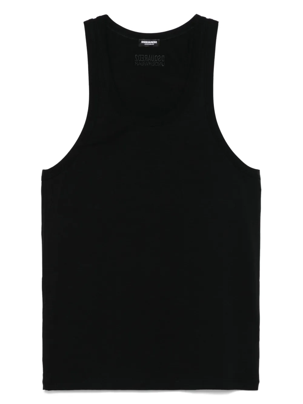 Топ с вышитым логотипом DSQUARED2, черный
Топ с вышитым логотипом DSQUARED2, черный