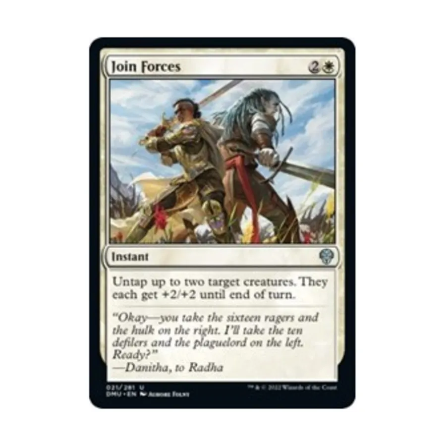 CCG Объедините усилия (U), MTG - Dominaria United
CCG Объедините усилия (U), MTG - Dominaria United