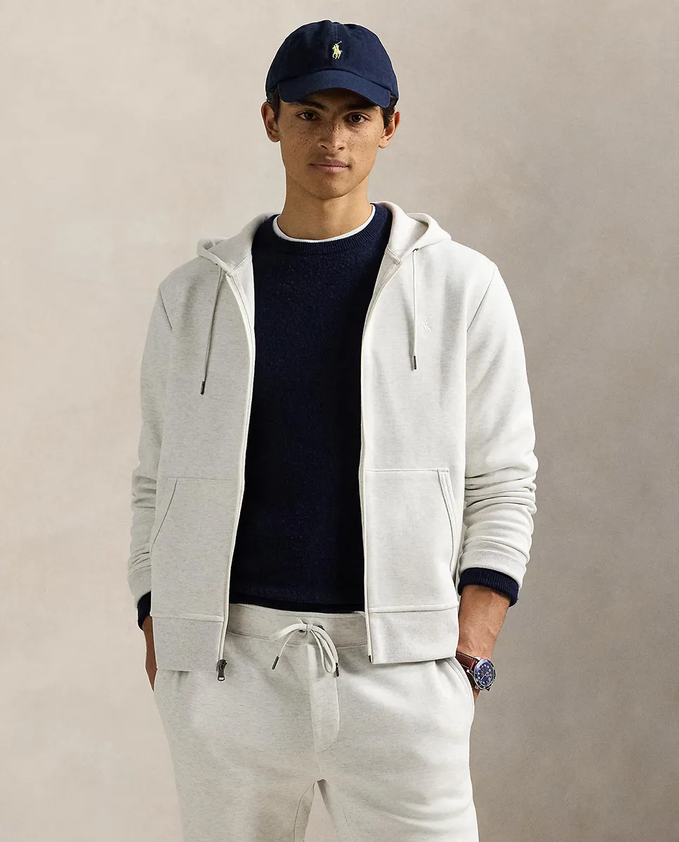 Мужская толстовка с капюшоном и застежкой-молнией Polo Ralph Lauren, цвет Gris Plata
Мужская толстовка с капюшоном и застежкой-молнией Polo Ralph Lauren, цвет Gris Plata