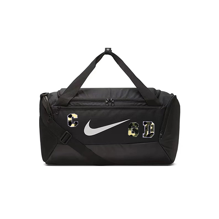 Nike Тканевая спортивная сумка для путешествий большого размера унисекс черная, Zhuo Yi
Nike Тканевая спортивная сумка для путешествий большого размера унисекс черная, Zhuo Yi