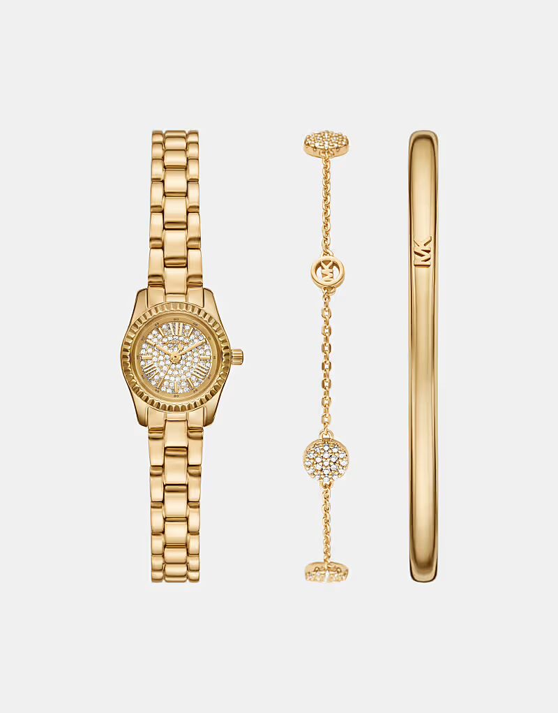 Женские часы Lexington с тремя стрелками, нержавеющая сталь, золото Michael Kors
Женские часы Lexington с тремя стрелками, нержавеющая сталь, золото Michael Kors