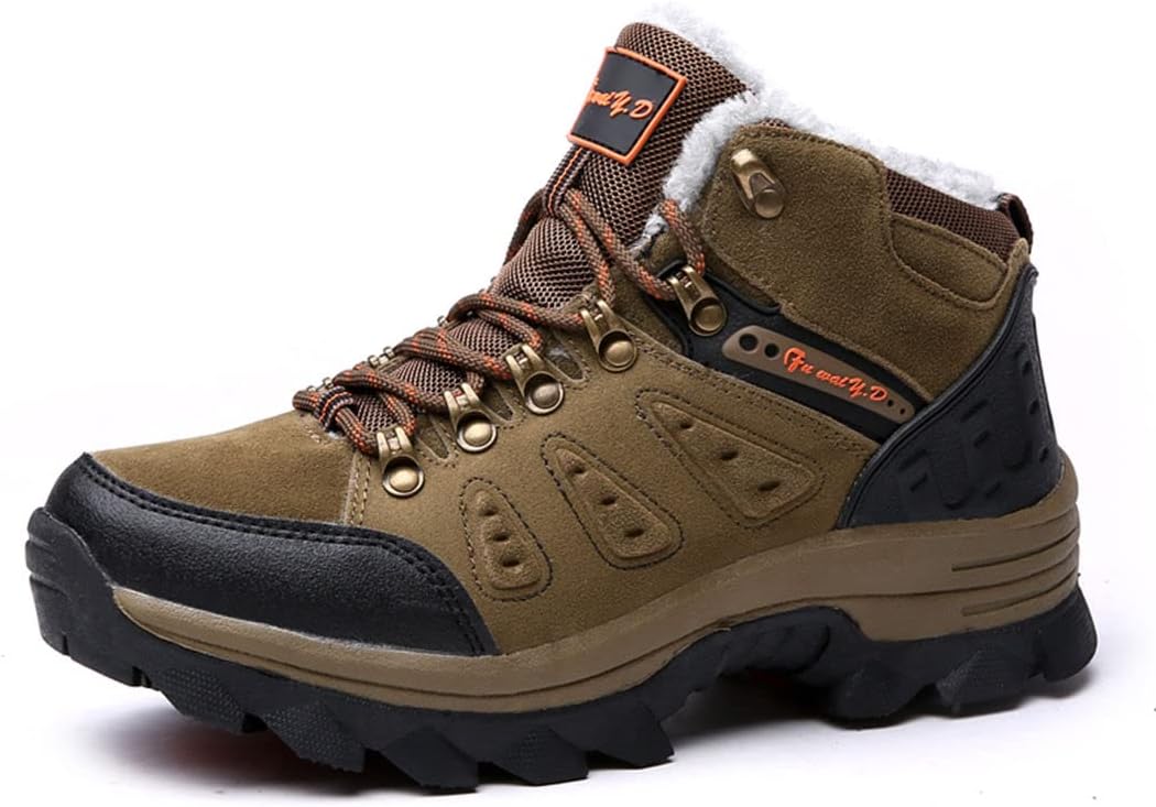 Зимние мужские ботинки Kervaky с меховой подкладкой, утепленные, на шнуровке, противоскользящие, для зимнего туризма, коричневый
Зимние мужские ботинки Kervaky с меховой подкладкой, утепленные, на шнуровке, противоскользящие, для зимнего туризма, коричневый