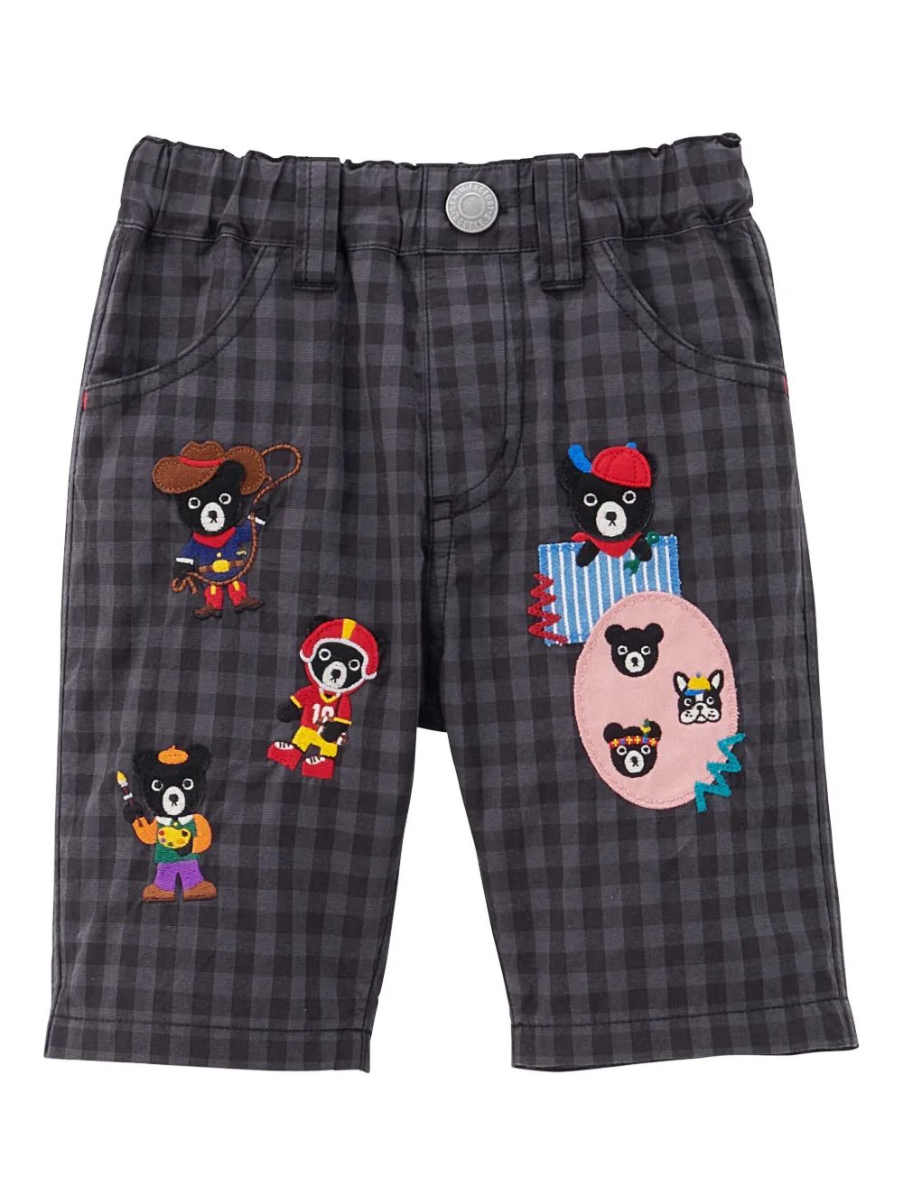 Брюки с нашивкой Miki House, черный
Брюки с нашивкой Miki House, черный