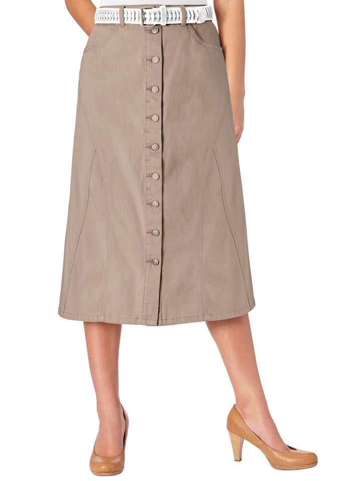 Летняя юбка бежевого цвета WITT WEIDEN
Летняя юбка бежевого цвета WITT WEIDEN