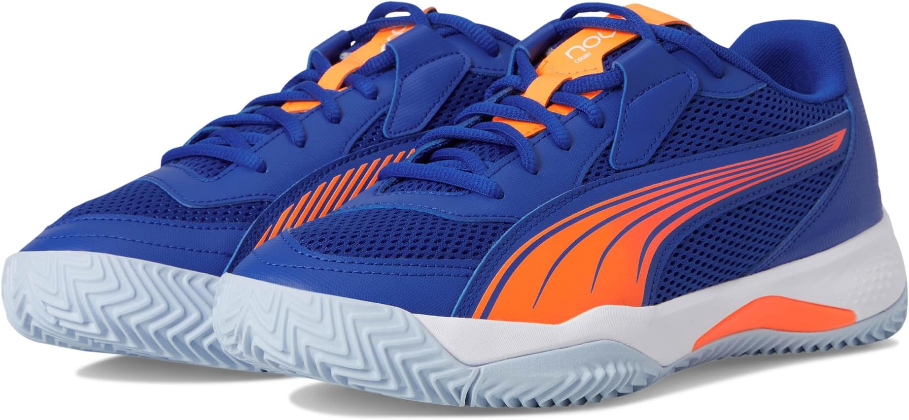 Кроссовки PUMA Men's Nova Court Pickleball Shoes, Vivid Blue/Heat Fire/White/Glowing Red
Кроссовки PUMA Men's Nova Court Pickleball Shoes, Vivid Blue/Heat Fire/White/Glowing Red