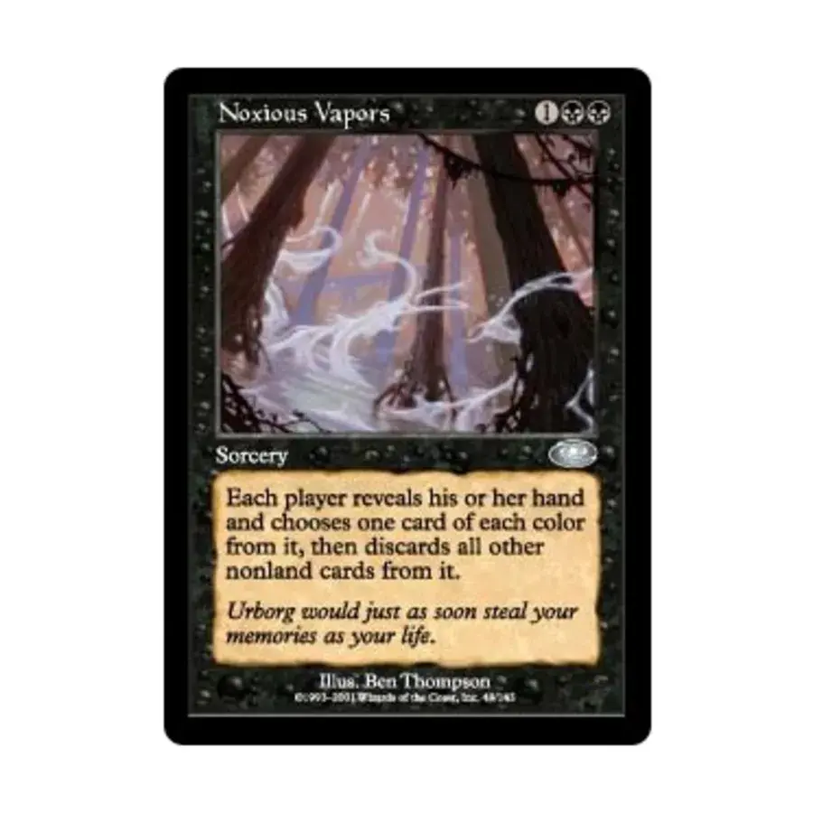 CCG Ядовитые пары (U), MTG - Planeshift
CCG Ядовитые пары (U), MTG - Planeshift