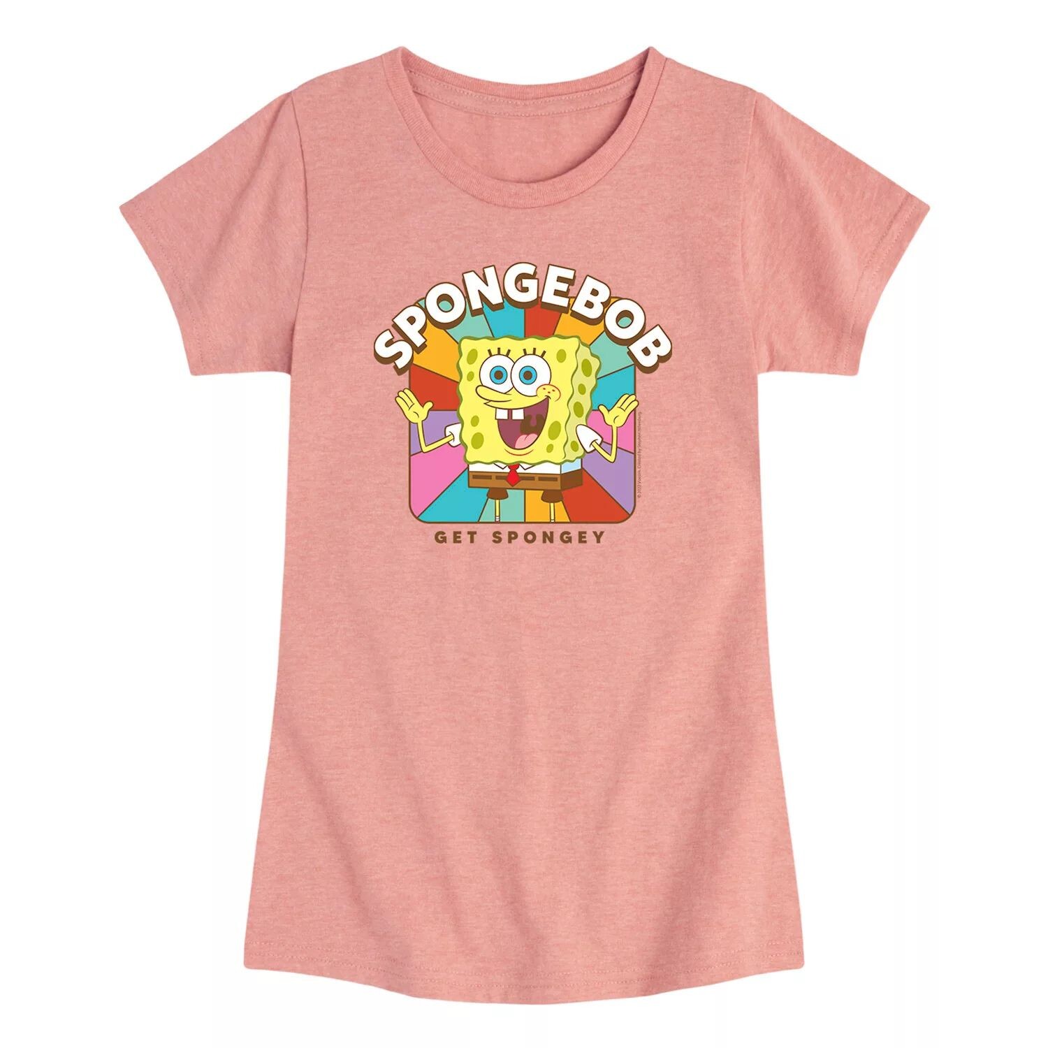 Футболка с рисунком Губки Боба для девочек 7–16 лет Nickelodeon, розовый
Футболка с рисунком Губки Боба для девочек 7–16 лет Nickelodeon, розовый