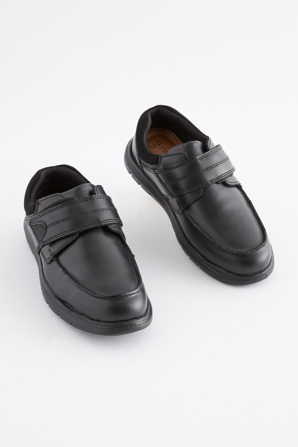 Кожаные туфли с ремешками-липучками и гибкой подошвой Next, черный
Кожаные туфли с ремешками-липучками и гибкой подошвой Next, черный