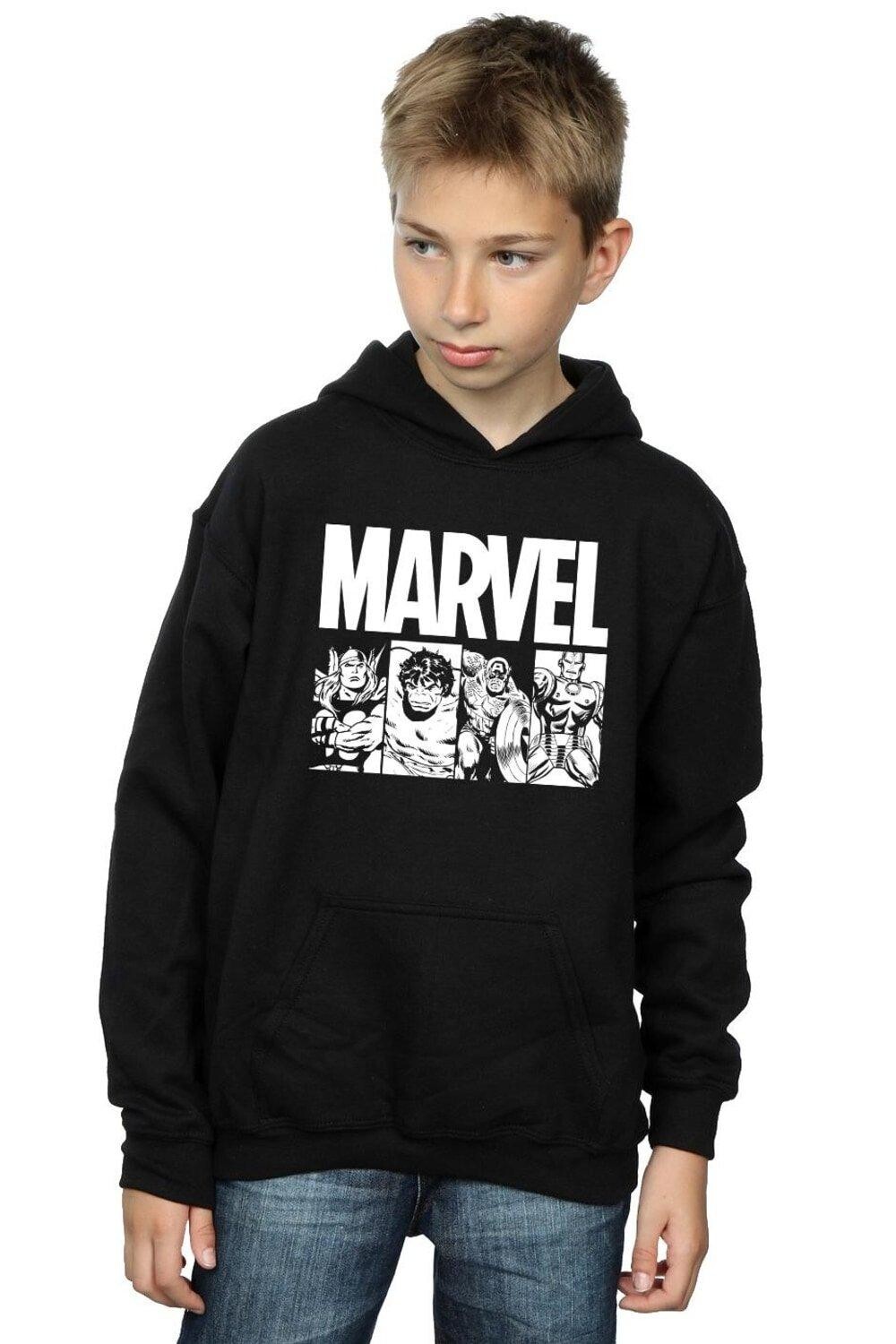 Толстовка с капюшоном Comics Action Tiles Marvel, черный
Толстовка с капюшоном Comics Action Tiles Marvel, черный