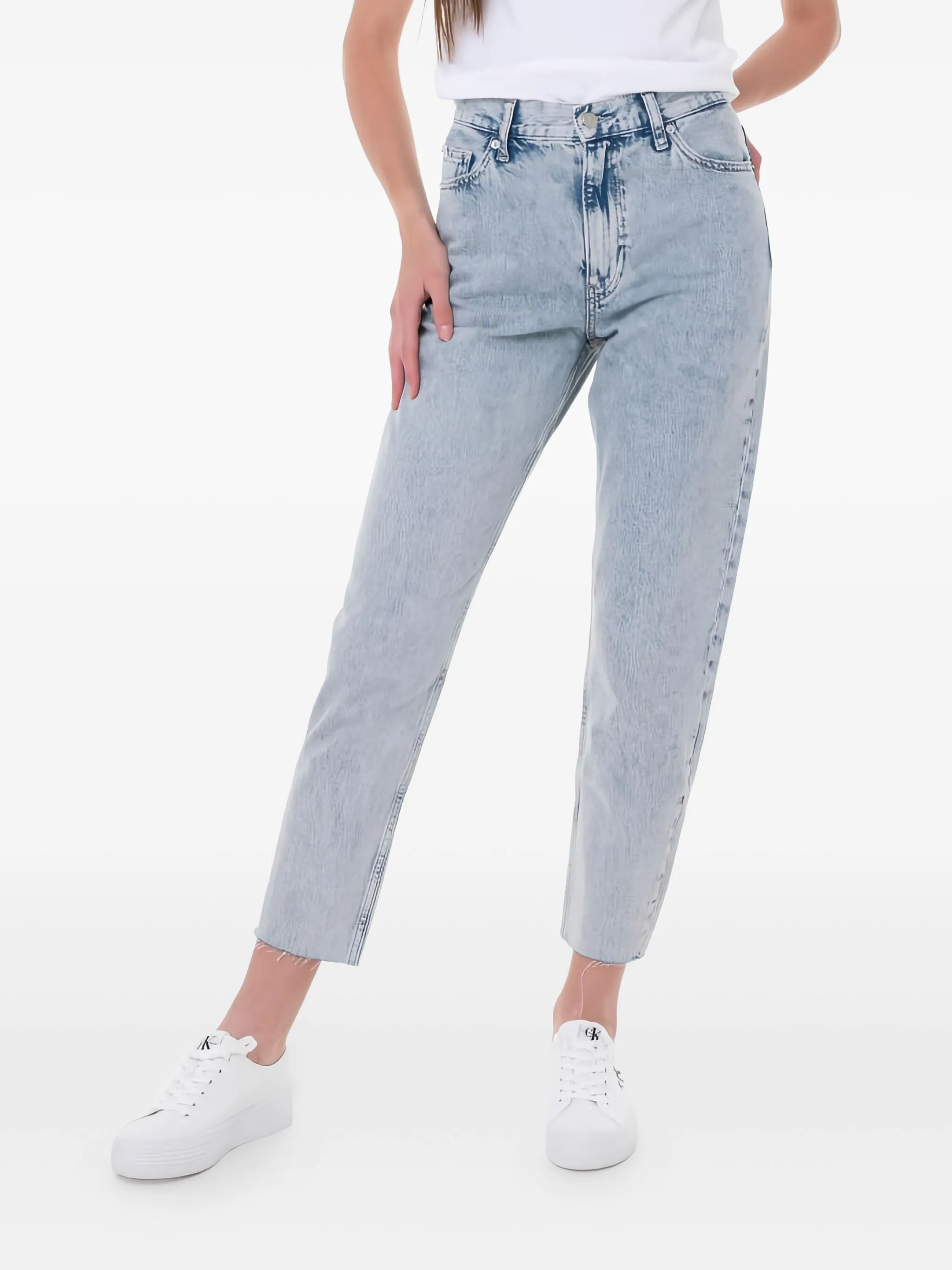 Джинсы с нашивкой с логотипом Calvin Klein, синий
Джинсы с нашивкой с логотипом Calvin Klein, синий