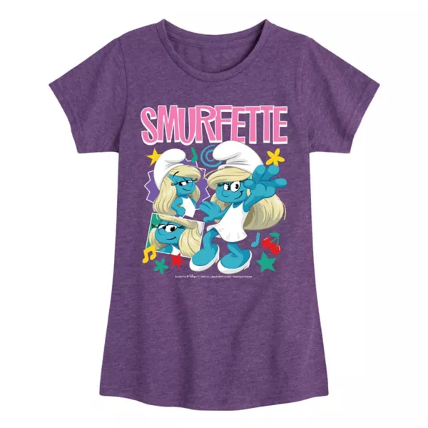 Футболка с коротким рукавом для девочек 7-16 лет смурфики смурфетта Licensed Character, цвет heather purple
Футболка с коротким рукавом для девочек 7-16 лет смурфики смурфетта Licensed Character, цвет heather purple