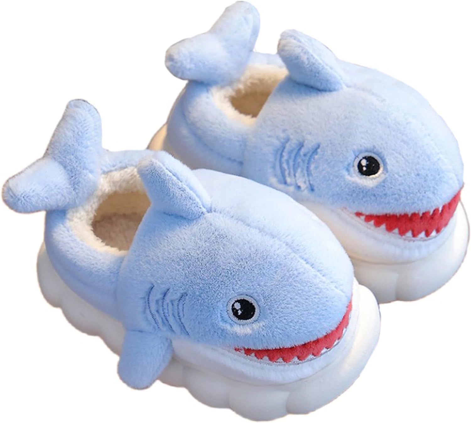 Женские и мужские тапочки в виде животных, милые тапочки-акулы, уютные домашние пушистые хлопковые тапочки Azchen, светло-голубой
Женские и мужские тапочки в виде животных, милые тапочки-акулы, уютные домашние пушистые хлопковые тапочки Azchen, светло-голубой