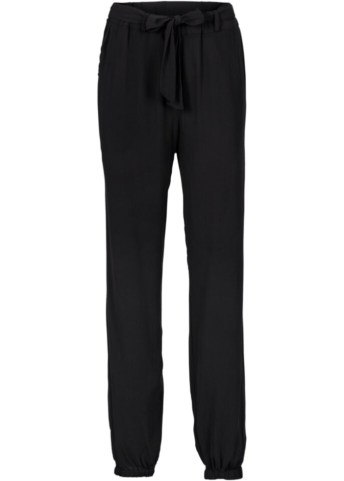 Широкие брюки Bodyflirt, черный
Широкие брюки Bodyflirt, черный