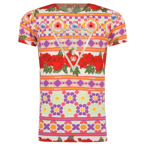 Футболка стандартного кроя Guess, мультиколор
Футболка стандартного кроя Guess, мультиколор