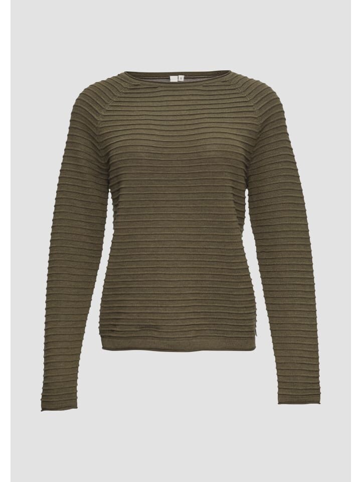Пуловер QS Strick langarm, оливковый
Пуловер QS Strick langarm, оливковый