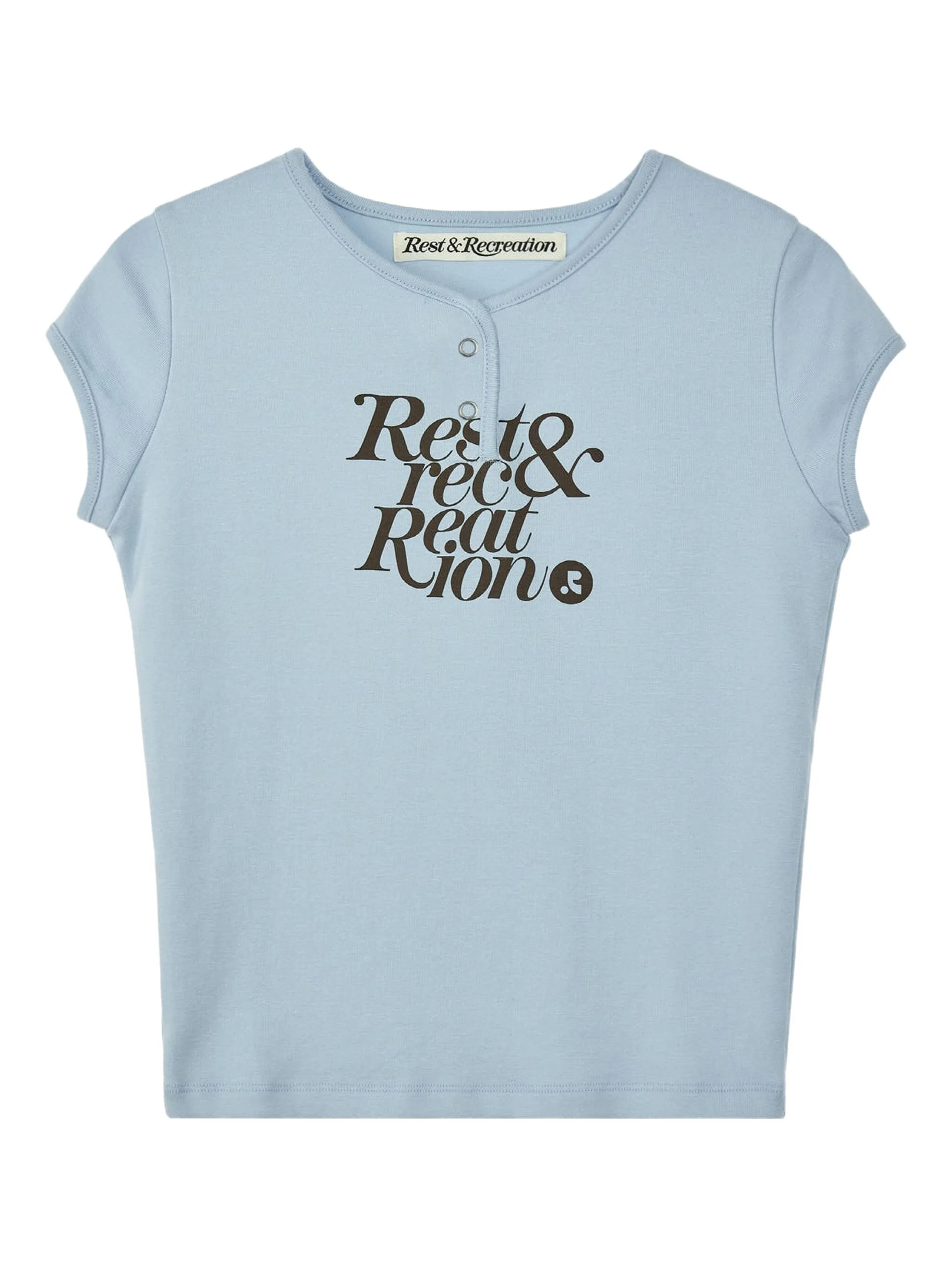 Футболка с коротким рукавом и принтом логотипа Rest&Recreation, синий
Футболка с коротким рукавом и принтом логотипа Rest&Recreation, синий