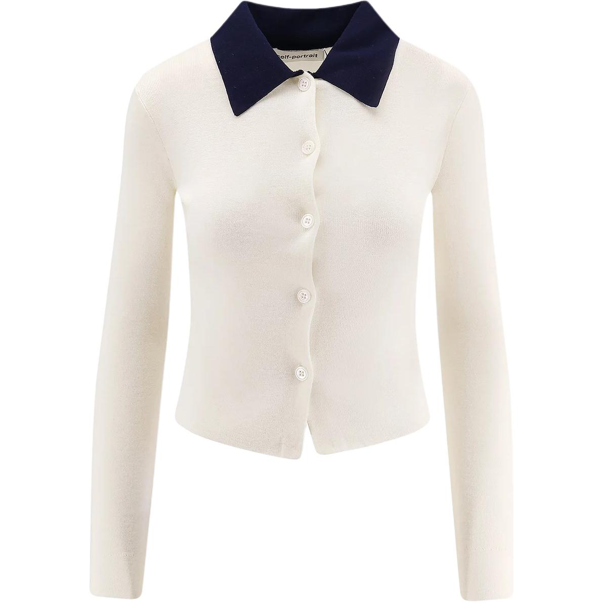 Self portrait Кардиган из шерсти Self-portrait, cream
Self portrait Кардиган из шерсти Self-portrait, cream