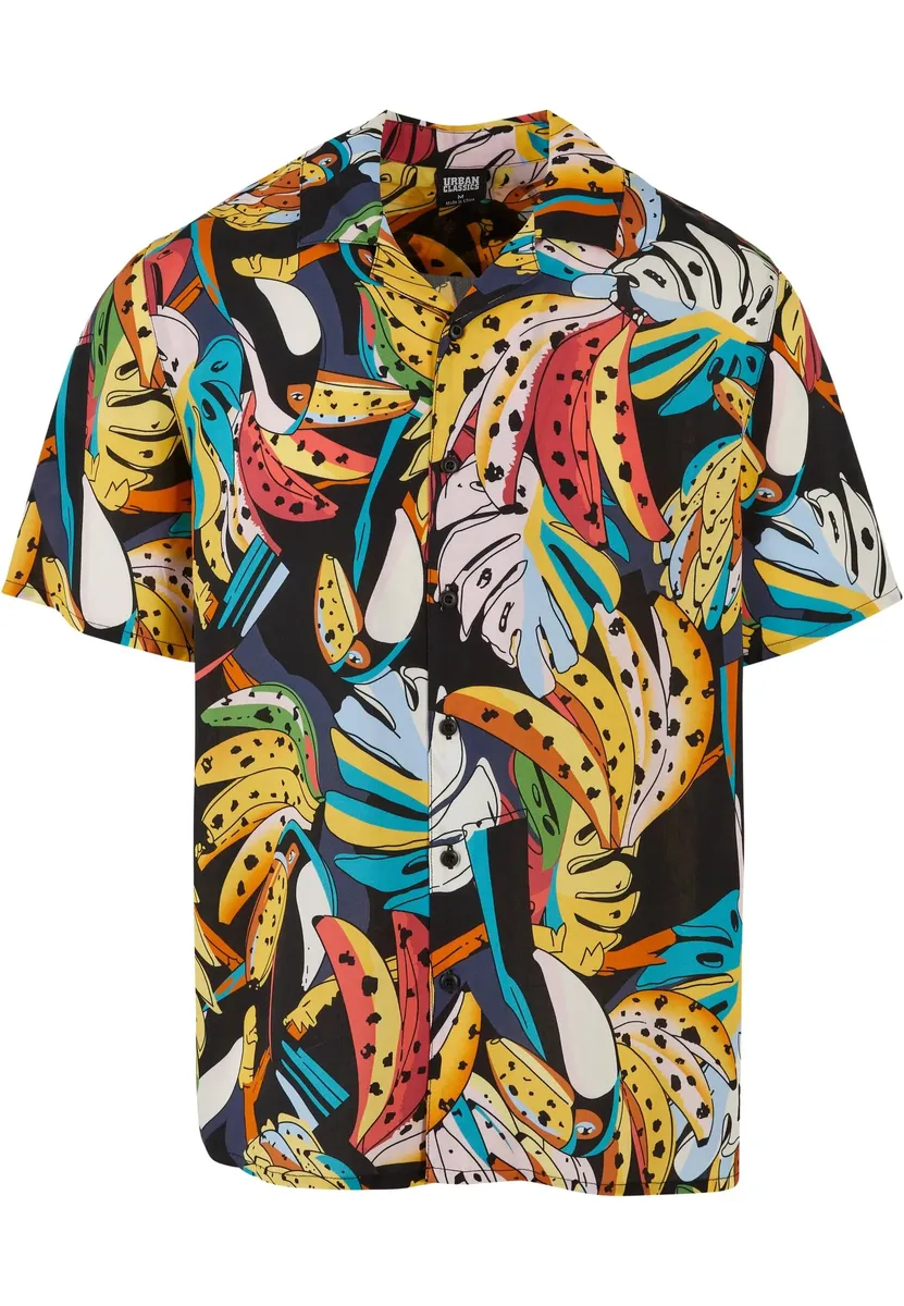Рубашка с короткими рукавами URBAN CLASSICS " Urban Classics Men's Viscose AOP Resort Shirt" (1 шт.), цвет Toucans
Рубашка с короткими рукавами URBAN CLASSICS " Urban Classics Men's Viscose AOP Resort Shirt" (1 шт.), цвет Toucans