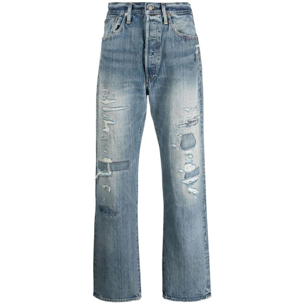 Джинсы прямого кроя с нашивкой логотипа Polo Ralph Lauren, синие
Джинсы прямого кроя с нашивкой логотипа Polo Ralph Lauren, синие