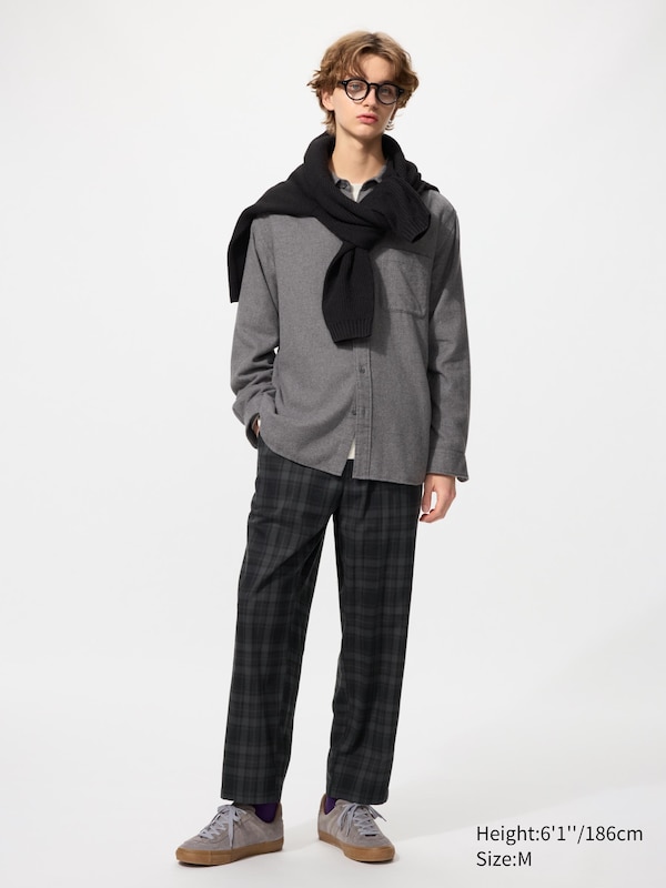 Фланелевые брюки Easy в клетку Uniqlo, 08 dark grey
Фланелевые брюки Easy в клетку Uniqlo, 08 dark grey