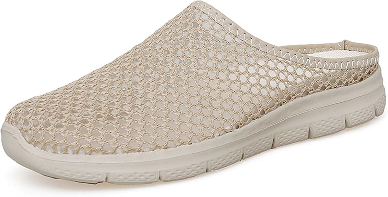 Мужские и женские спортивные сандалии с сеткой, летние, с вырезами, закрытый носок, удобные, нескользящие, для улицы, пляжа, плавания и воды, повседневные мужские прогулочные сандалии Dzbajrqm, бежевый
Мужские и женские спортивные сандалии с сеткой, летние, с вырезами, закрытый носок, удобные, нескользящие, для улицы, пляжа, плавания и воды, повседневные мужские прогулочные сандалии Dzbajrqm, бежевый