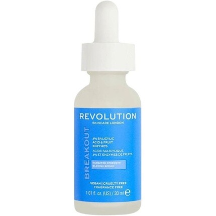 Revolution Skincare 2% сыворотка с салициловой кислотой и фруктовыми ферментами 30 мл, Revolution Skincare London
Revolution Skincare 2% сыворотка с салициловой кислотой и фруктовыми ферментами 30 мл, Revolution Skincare London