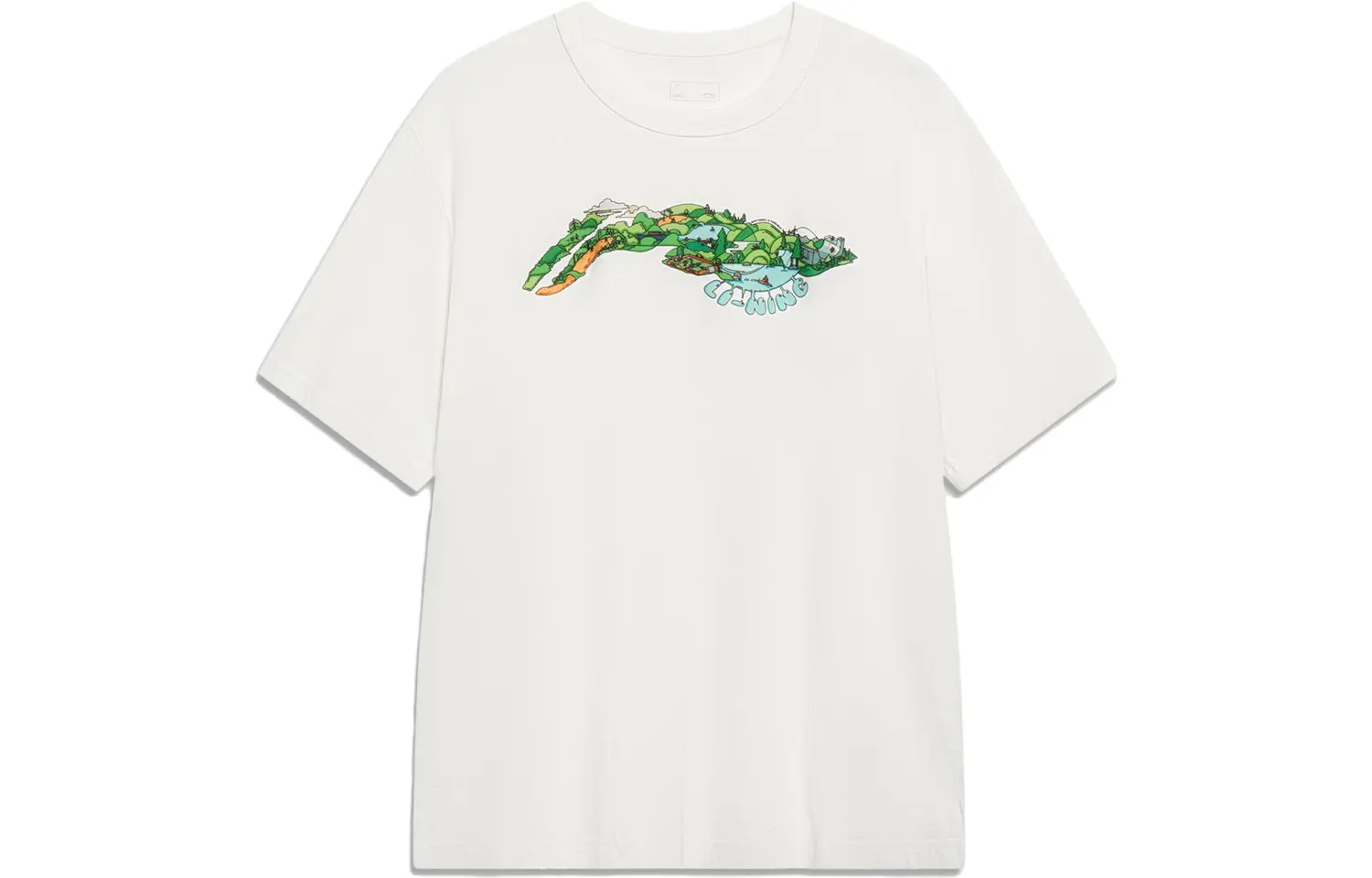 Футболка мужская из коллекции Sports Life молочно-белого цвета Lining, слоновая кость
Футболка мужская из коллекции Sports Life молочно-белого цвета Lining, слоновая кость