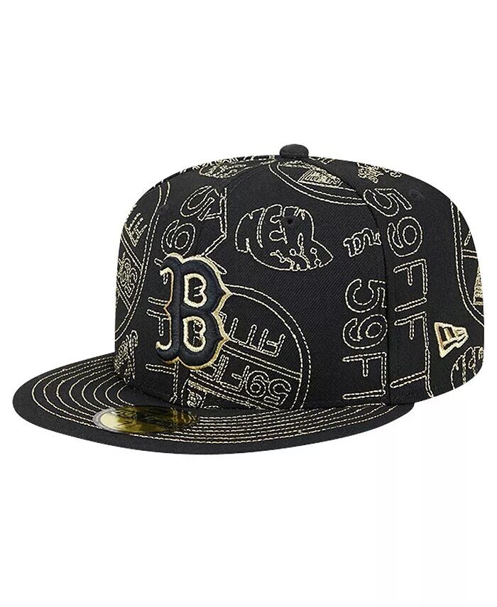 Мужская черная приталенная шляпа Boston Red Sox 59FIFTY Day Allover New Era, черный
Мужская черная приталенная шляпа Boston Red Sox 59FIFTY Day Allover New Era, черный
