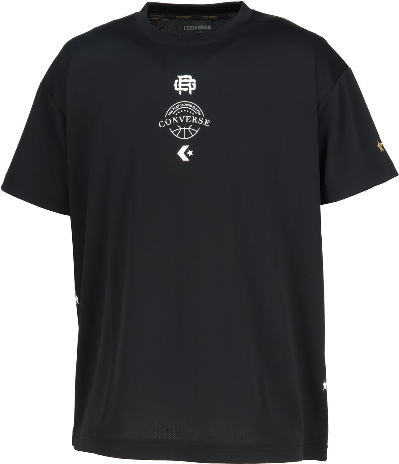 Футболка Converse CBG252353 Gold Series с принтом, впитывающая пот, быстросохнущая, черный
Футболка Converse CBG252353 Gold Series с принтом, впитывающая пот, быстросохнущая, черный