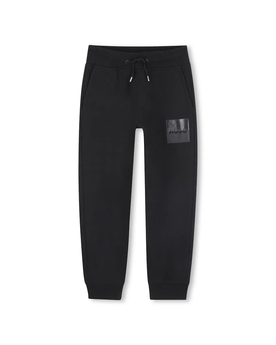 Однотонные спортивные штаны для мальчика Hugo, черный
Однотонные спортивные штаны для мальчика Hugo, черный