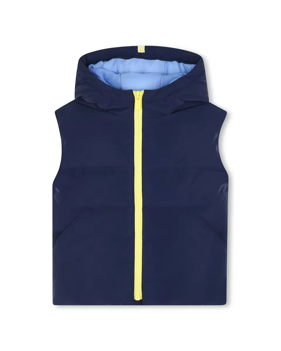 Детский утепленный жилет с капюшоном и молнией Billieblush, темно-синий
Детский утепленный жилет с капюшоном и молнией Billieblush, темно-синий
