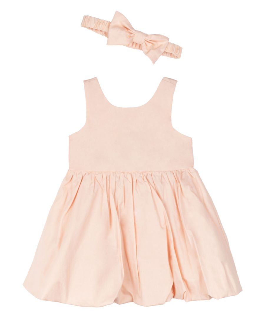 Хлопковое платье-пуховка для девочек Rare Editions, Peach
Хлопковое платье-пуховка для девочек Rare Editions, Peach