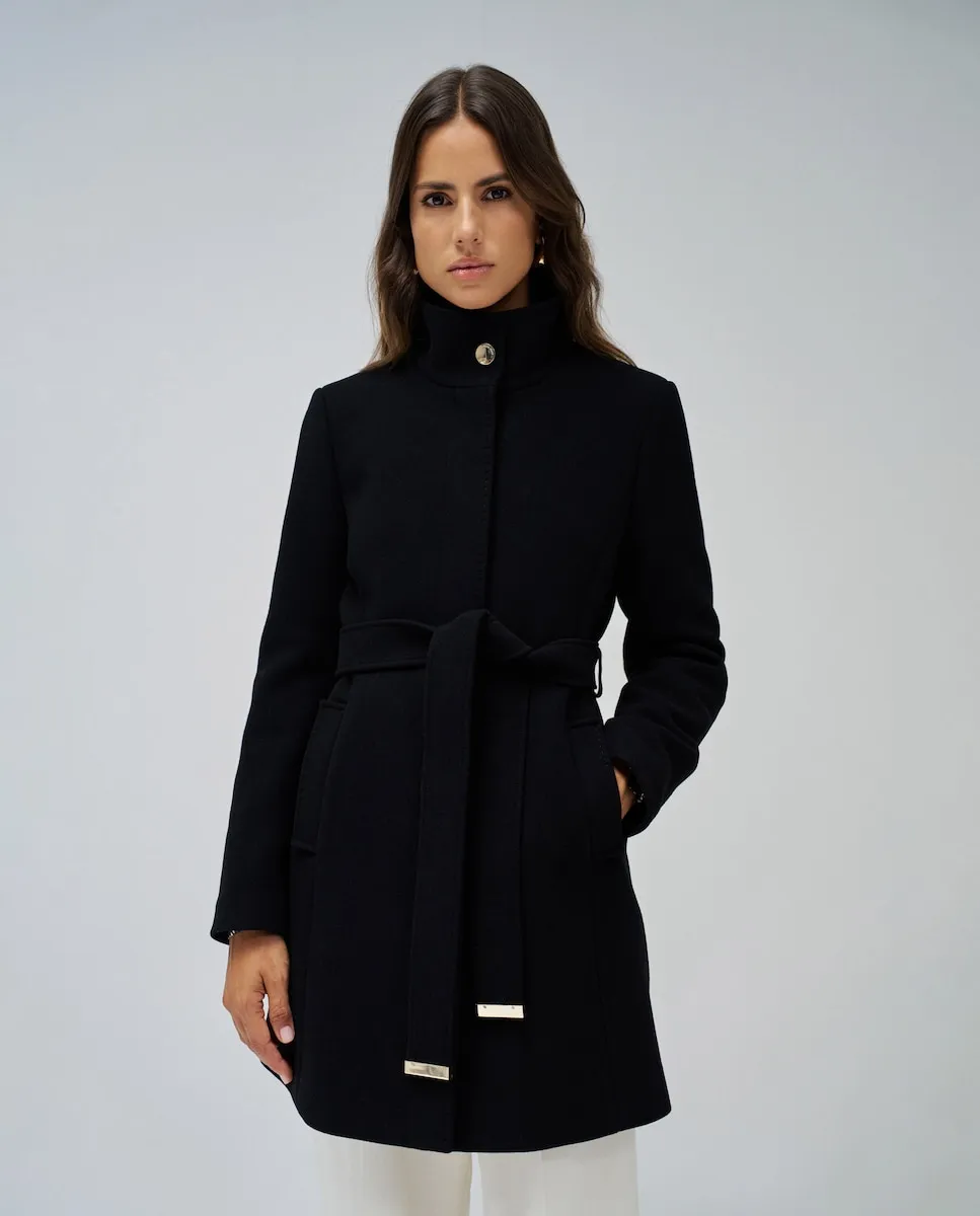 Пальто женское Grace из ткани с поясом Salsa Jeans, черный
Пальто женское Grace из ткани с поясом Salsa Jeans, черный