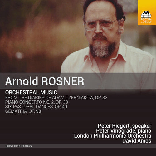CD диск Rosner, a. / Vinograde, Peter / Riegert, Peter: Arnold Rosner: Orchestral Music
CD диск Rosner, a. / Vinograde, Peter / Riegert, Peter: Arnold Rosner: Orchestral Music