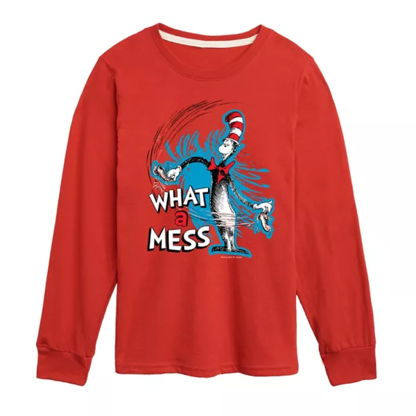 Мальчики 8-20 лет футболка с длинным рукавом "Dr Seuss Вот это да" Licensed Character, красный
Мальчики 8-20 лет футболка с длинным рукавом "Dr Seuss Вот это да" Licensed Character, красный