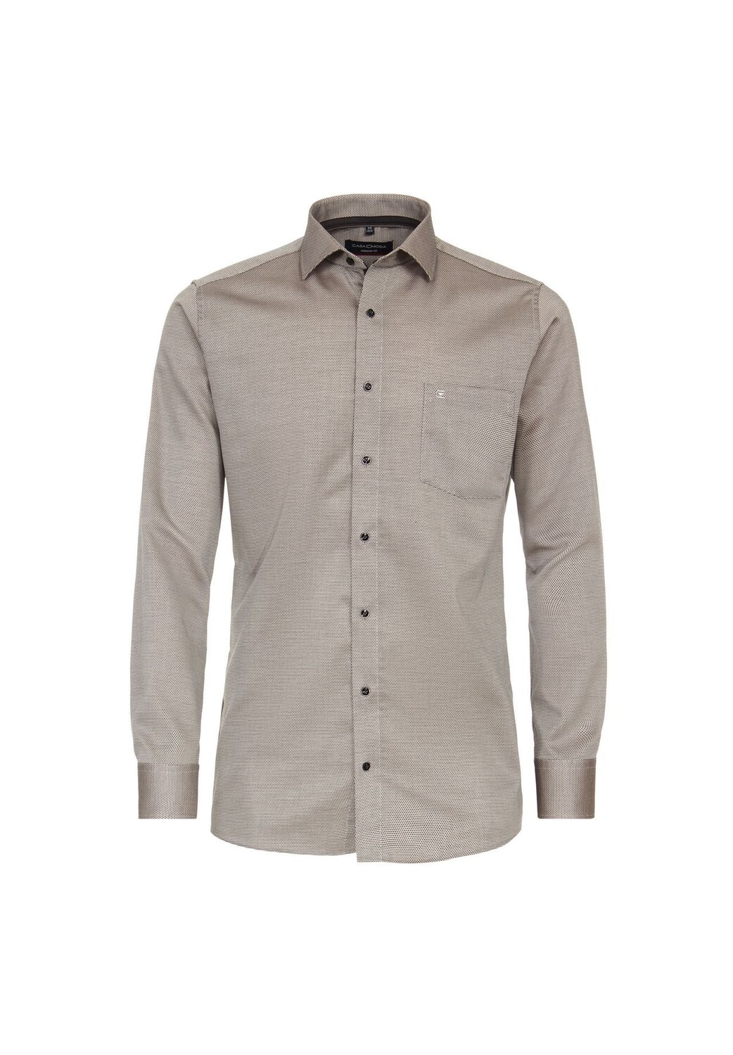 Мужская деловая рубашка однотонного современного кроя CASAMODA, цвет Hellbraun
Мужская деловая рубашка однотонного современного кроя CASAMODA, цвет Hellbraun