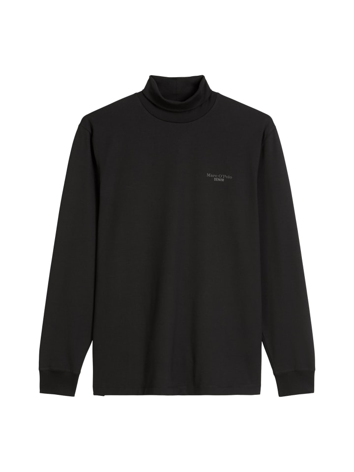 Marc O'Polo DENIM Свободная футболка с высоким воротником и длинными рукавами черного цвета
Marc O'Polo DENIM Свободная футболка с высоким воротником и длинными рукавами черного цвета