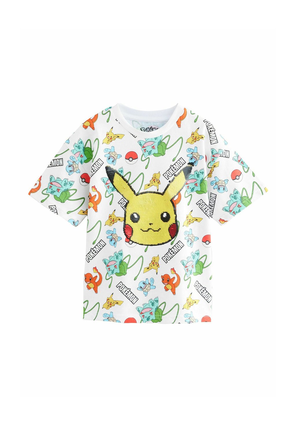 Футболка с принтом POKÉMON SEQUIN Next, белый
Футболка с принтом POKÉMON SEQUIN Next, белый