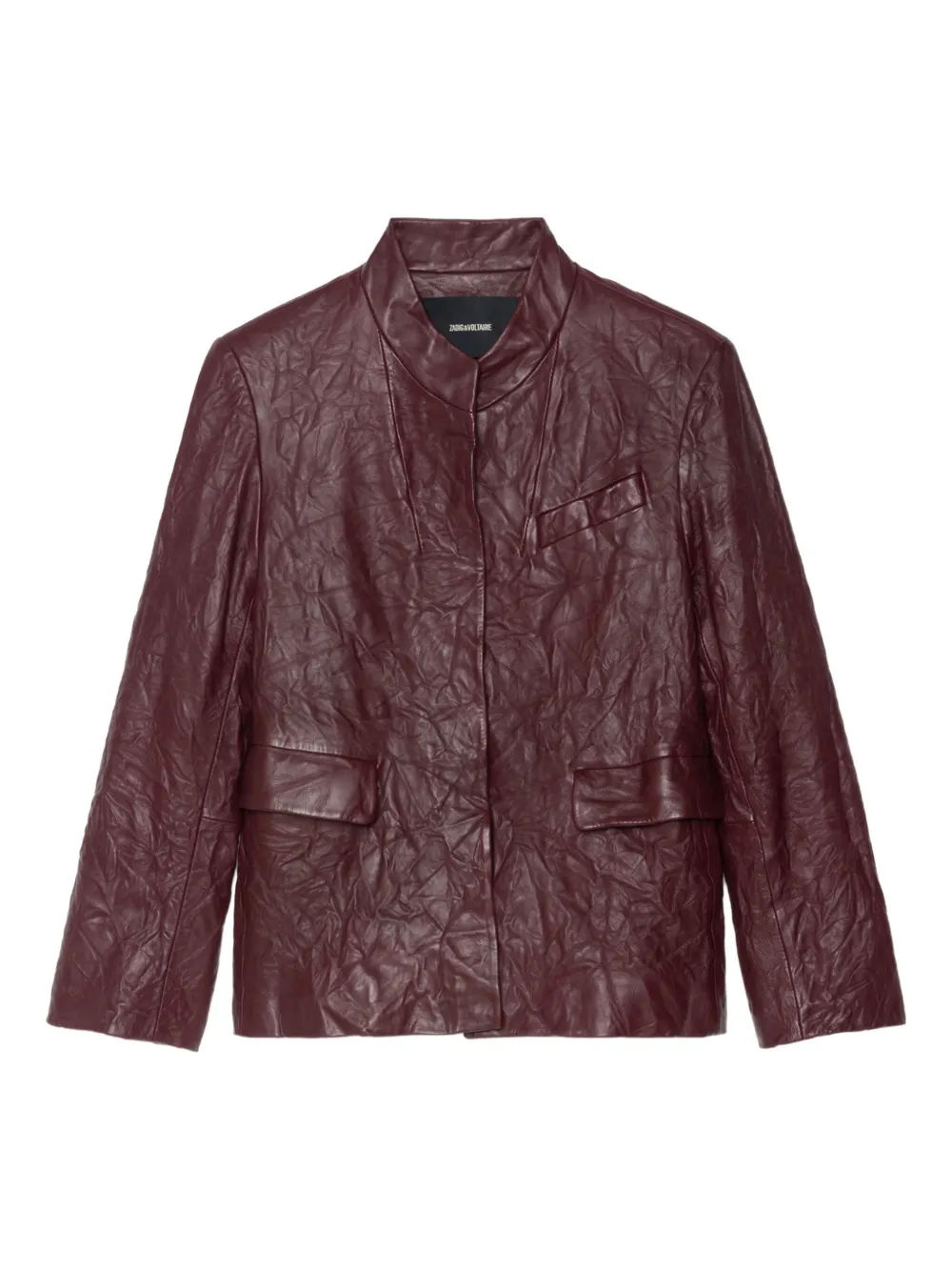 Мятая кожаная куртка Zadig&Voltaire, красный
Мятая кожаная куртка Zadig&Voltaire, красный