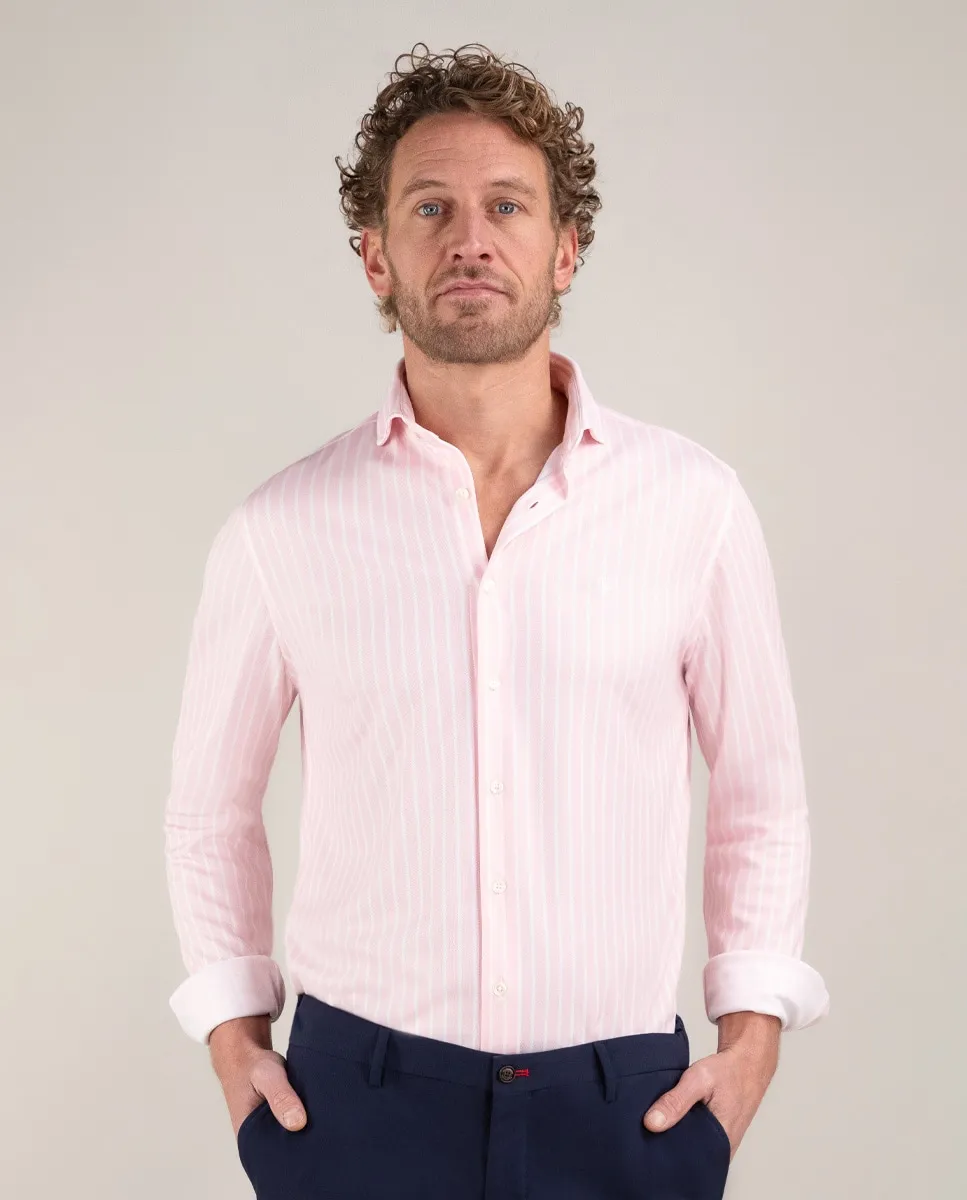 Мужская рубашка Sepiia в полоску Butcher El Ganso, розовый
Мужская рубашка Sepiia в полоску Butcher El Ganso, розовый