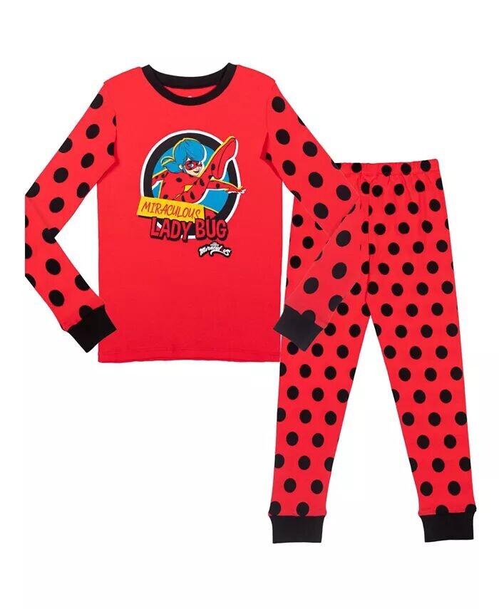Пижамный комплект для девочек с божьей коровкой Vesperia Rena Rouge, пижамная рубашка и штаны для сна Miraculous, белый
Пижамный комплект для девочек с божьей коровкой Vesperia Rena Rouge, пижамная рубашка и штаны для сна Miraculous, белый